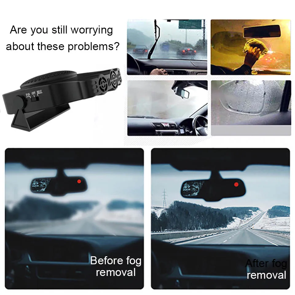 Car Heater Hot Cool Fan (2)