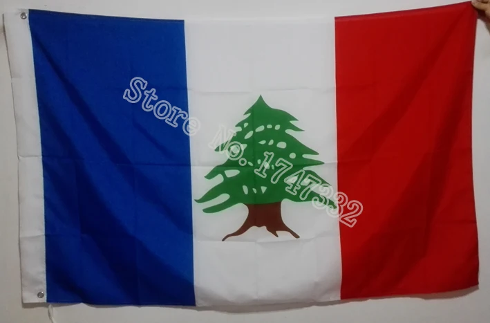 3dRose 157199/_4 Lebanon On A Flag Pole Over White Lebanese Mug 11 oz Black