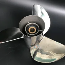 3x14x21 для 150HP-300HP Джонсон пропеллеры винт из нержавеющей стали 15 зуб Джонсон морские пропеллеры