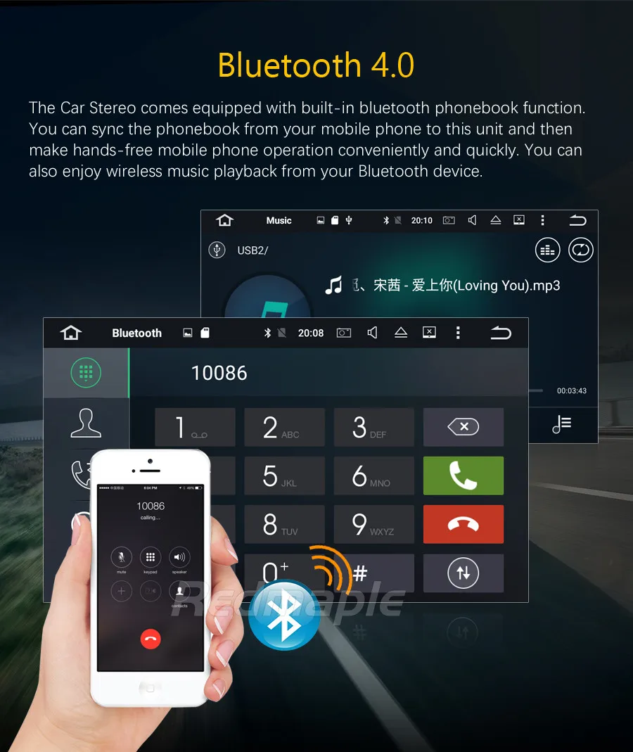 Excellent Android 9.0 Car Radio DVD Player Navigation For Toyota RAV4 RAV 4 2007-2011 Auto Audio WIFI GPS Bluetooth Multimedia Stereo 10