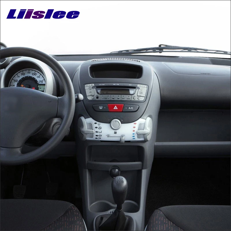 Sale Liislee For Peugeot 107 2005~2013 Radio CD DVD Stereo Player GPS Navi Navigation System Double Din Car Audio Installation Set 4