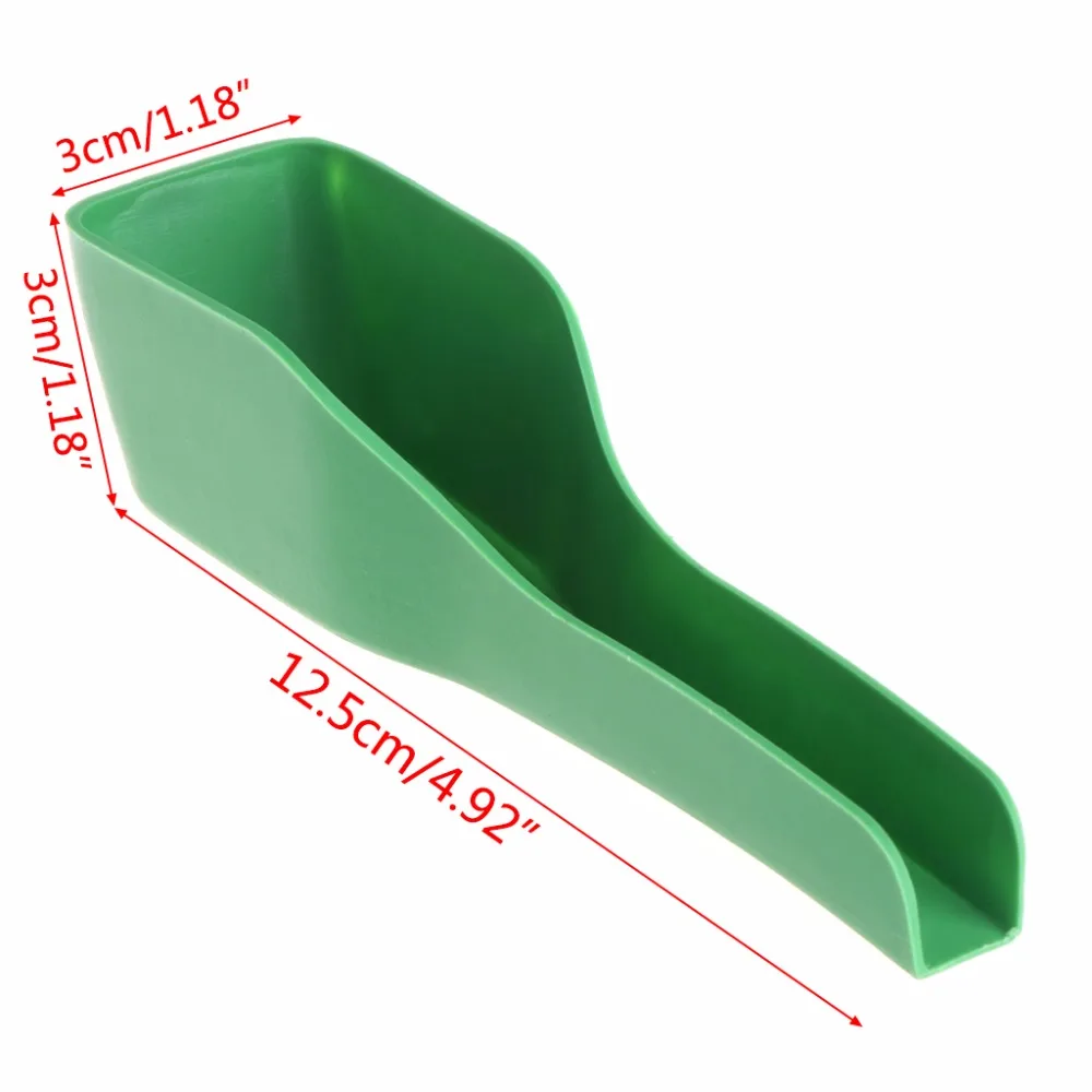 Bird Parrot Spoon Add More Food Feeding Tableware Utensil Grain Tools Pigeon Poultry Chicken Bird Cage Supplies