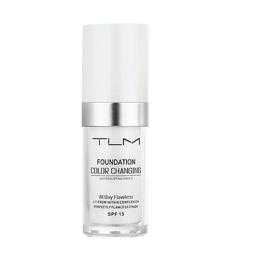 Temperature Changing Skin Color Liquid Foundation Brightening Portable Concealer Is Not Easy To Fade |