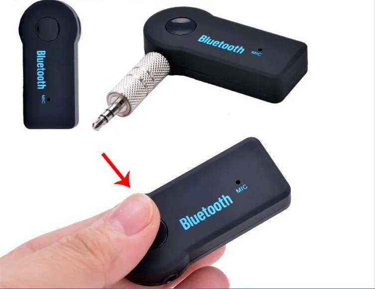 Aux Bluetooth адаптер беспроводной музыкальный bluetooth автомобильный аудио адаптер 3,5 мм AUX аудио стерео музыкальный Автомобильный приемник адаптер громкой связи