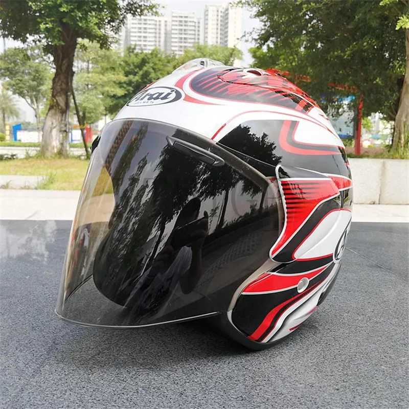 ARAI двойного назначения мотоциклетный шлем в виде черепа Capacete каско Новинка Ретро шлем мотоцикл открытый шлем Capacete