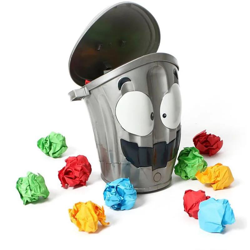 

Kids Funny Antistress Party Games Toy Trick Running Garbage Shocker Joke Gift For Children Gadget Interactive Games Indoor