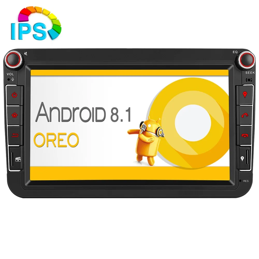 

Pumpkin Car Multimedia Player2 din 8"IPS Car Radio GPS Android 8.1 2G RAM Car Stereo No DVD Player For VW/Skoda/Golf/Volkswagen