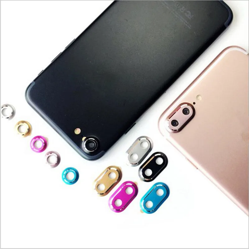 7 7plus Back Metal Camera Lens Protective Protector Guard Cover For