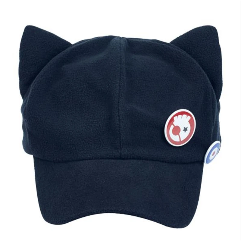 

Season Cosplay Evangelion EVA Asuka Anime Hat Q Theater Cat Ear Hat for Men and Women