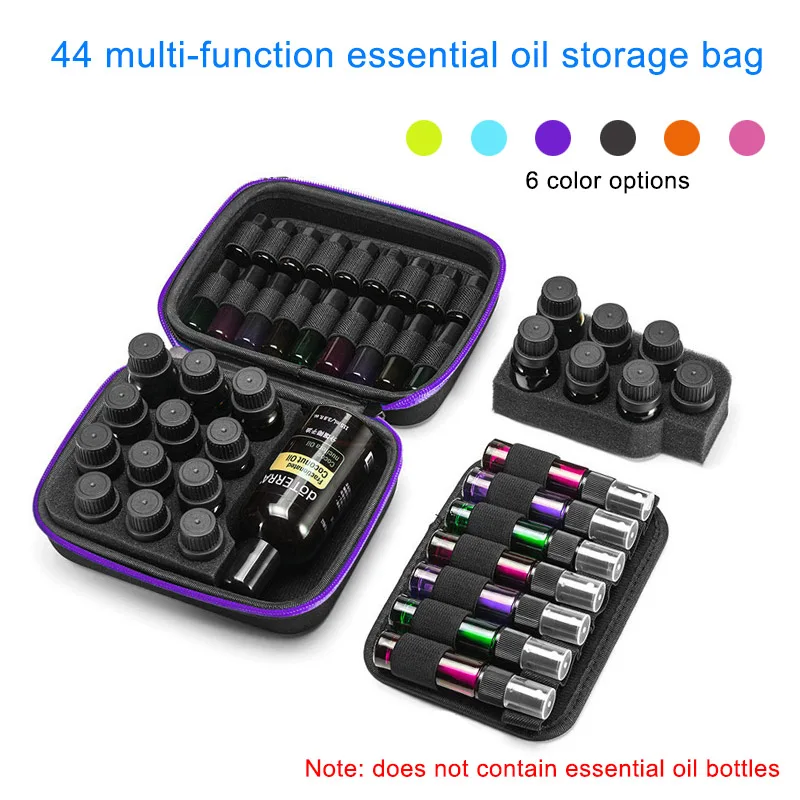 

44 Grids Essential Oil Bottle Storage Bag Portable Multi-function Storage Case DC120