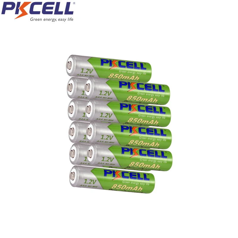 Аккумуляторы PKCELL NIMH LSD AAA 850 мА ч 1 2 в до 1000 · 10 шт.|rechargeable battery|battery rechargeablebattery rechargeable