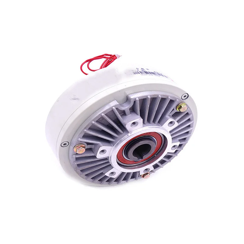 25NM Magnetic Powder Brake with Hollow Shaft 25mm Center Distance 90mm DC24V 1500RPM Max Speed for Packaging Machinery
