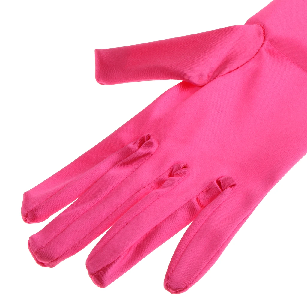 Fashion Stretch Long Finger Gloves Wedding Bridal Opera Party Prom Fancy Corset Evening Dress stretchy comfortable Gloves