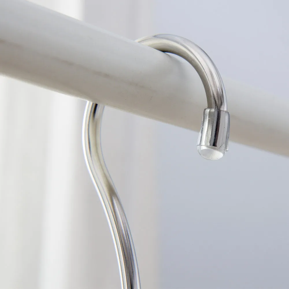 Stainless Steel 4 Hooks Hanger Rack Space Saving Multifunction Hooks for Handbag Neck Tie Clothes Belt Rack Neck Tie Hanger