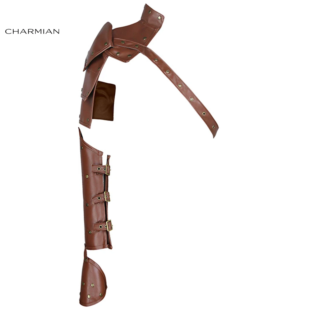 Charmian женские пряжки из искусственной кожи в стиле стимпанк PU сексуальные