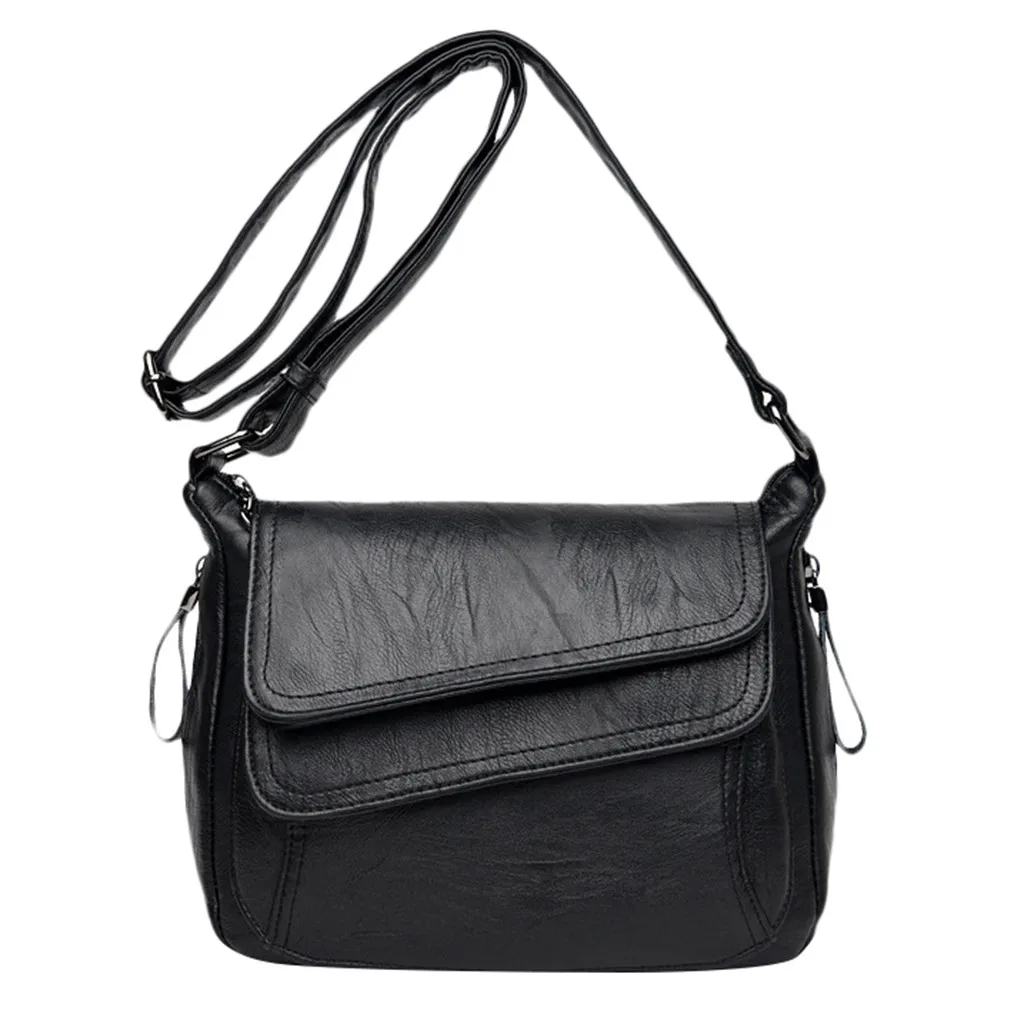Новые Простая Сумка кошельки Дамы Crossbody для женщин модные женские Роскошный мягкий кожаный универсальный сумка