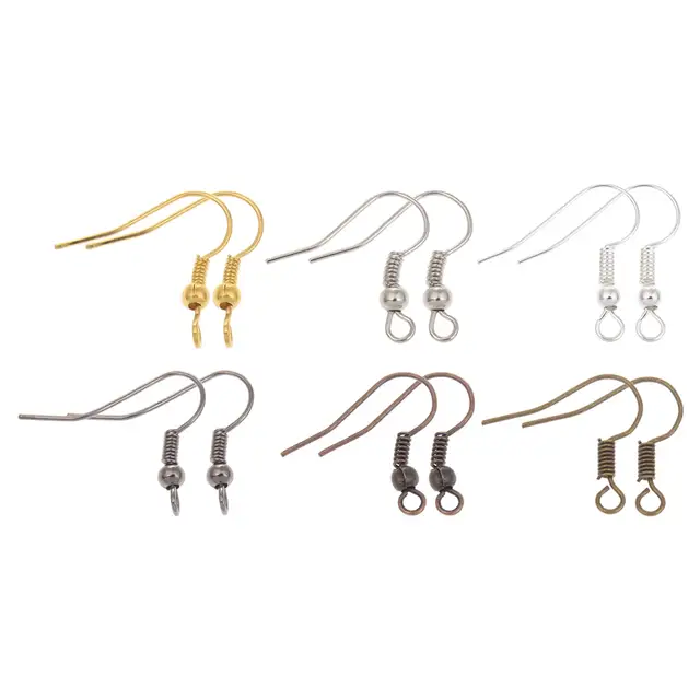 Us 1 01 40 Off Loss Promotion 100pcs Lot Earring Hooks Findings Earrings Clasps Ings Diy Jewelry Making Accessories Hook Earwire In Us 1 01 40 Off Loss Promotion 100pcs Lot Earring Hooks Findings Earrings Clasps Ings Diy Jewelry Making Accessories Hook Earwire In