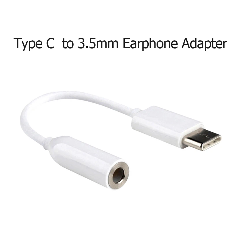 

Type c to 3.5mm headphone jack adapter Male to Female Headset Cord Audio Conventor Cable For Letv LeEco Le 2 Pro Max 2 phone
