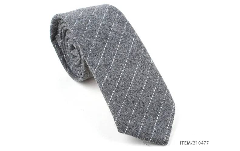 TagerWilen хорошее качество шерсть шеи галстуки для мужчин 7 см Тонкий Полосатый Узкий галстук черный Gravata вечерние свадебные деловые T-205