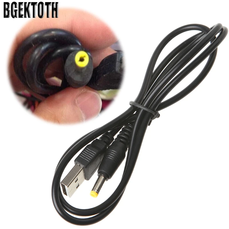

BGEKTOTH USB Male To 4.0x1.7mm 5V DC Barrel Jack Power Supply Cable Connector Charge Cord