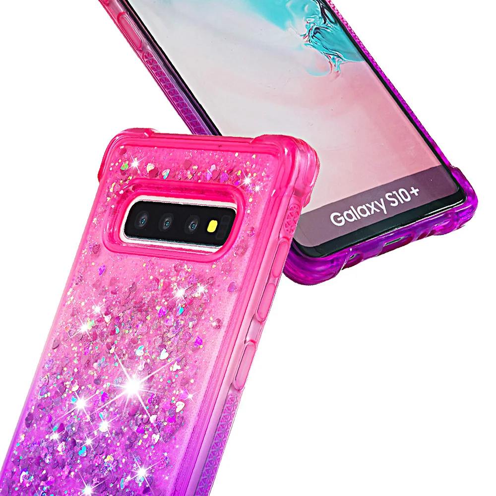Tikono жидкие блестки песок Чехол для мобильного телефона Samsung J3 J6 J7 2018 M20 A9 S9 S10 plus