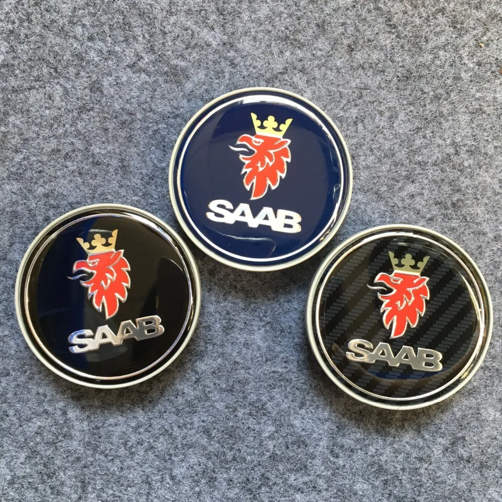 4pc-63mm-SAAB-logo-auto-Car-Wheel-Center-Hub-Cap-Rim-Badge-cover-Car-styling-Auto