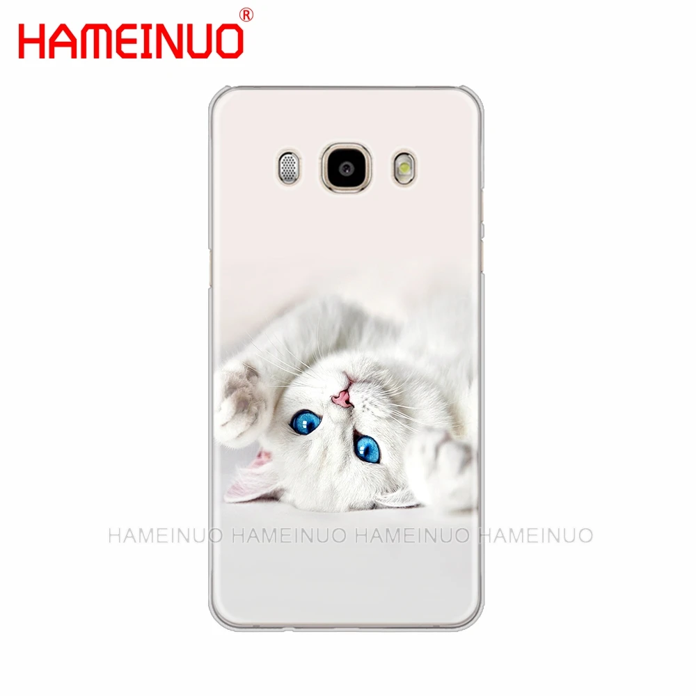 HAMEINUO чехол для телефона с милой кошкой Samsung Galaxy J1 J2 J3 J5 J7 MINI ACE 2017 2016 2015 prime|case for samsung