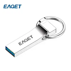 Eaget usb флеш-накопитель 32 ГБ 16 ГБ 64 ГБ USB 3.0 Pen Drive Творческий Высокое Скорость флешки металла кольцо для ключей U disk storage memory stick