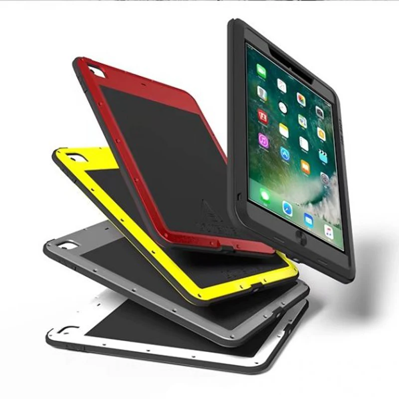Dirt resistant Anti knock Metal Aluminum Tablet Cases with Gorilla