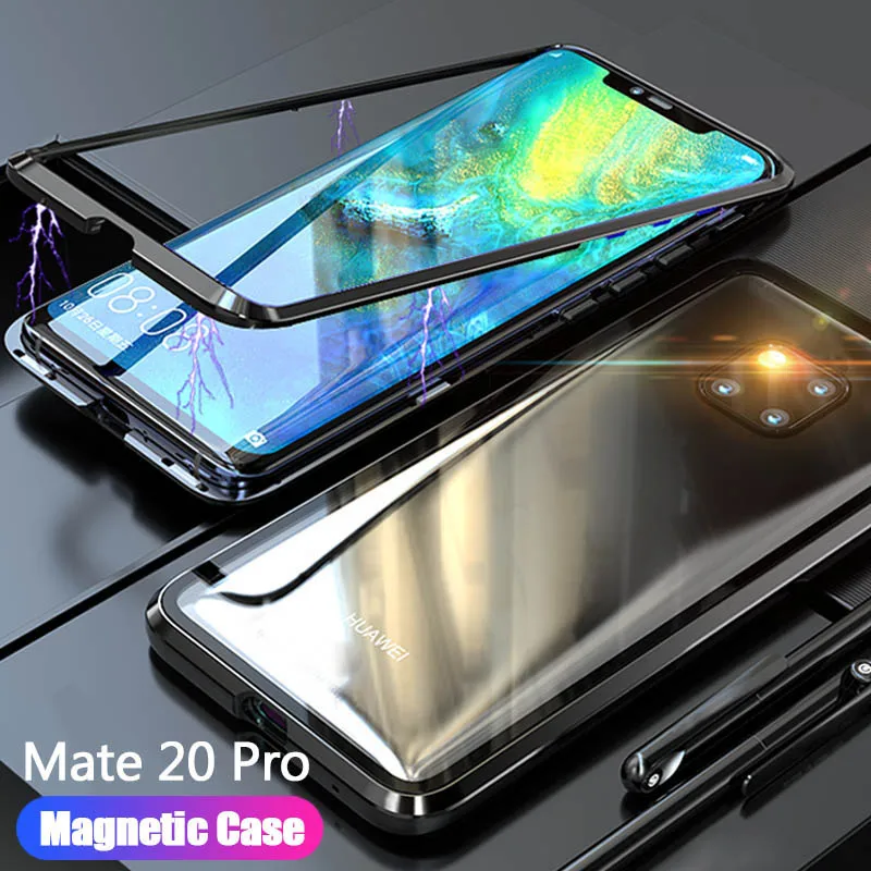 20X Case For Huawei Mate 20 Pro Lite X Mate20 Magnetic Glass Phone mate20pro 20lite Cover Shell Accessories |