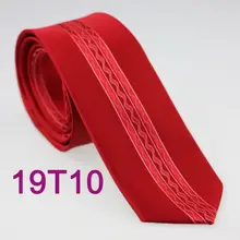 YIBEI coahella галстуки мужские красный тонкий галстук с S вертикальные галстуки в полоску новое поступление узкий мужской галстук свадьба