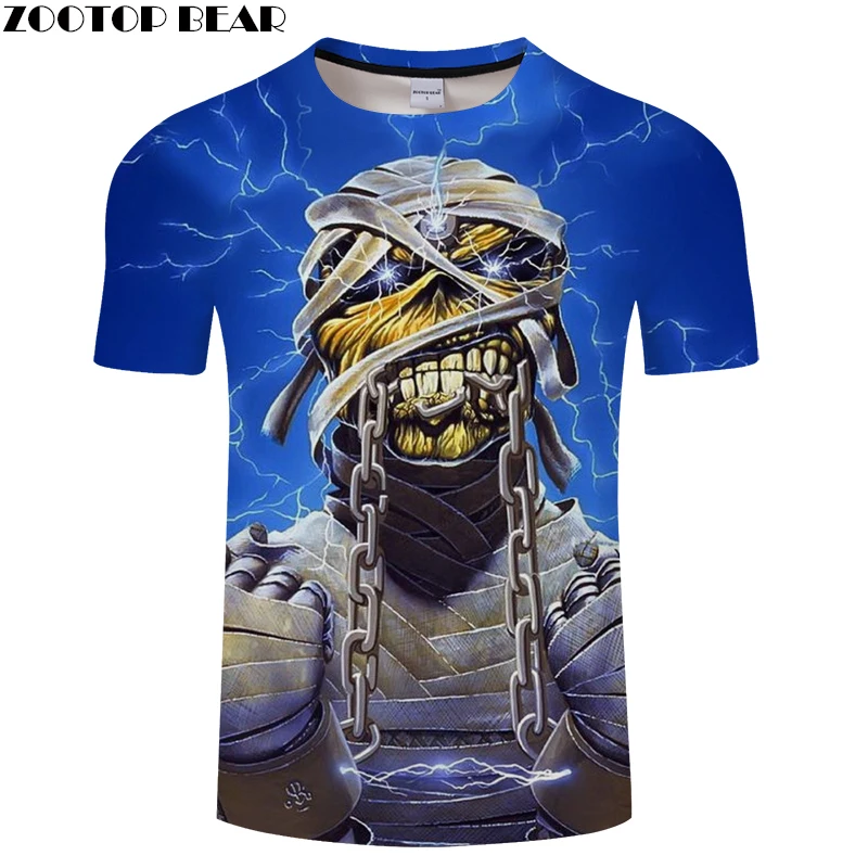 

Imprison Iron Skull 3D Print t shirt Men Women tshirt Summer Funny Short Sleeve O-neck Tops&Tee Streetwear Drop Ship ZOOTOP BEAR