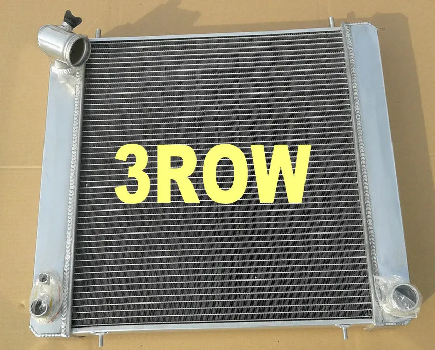 brand new aluminum radiator for Jaguar XKE 3.8L Series 1 S1 4.2L Manual 3row