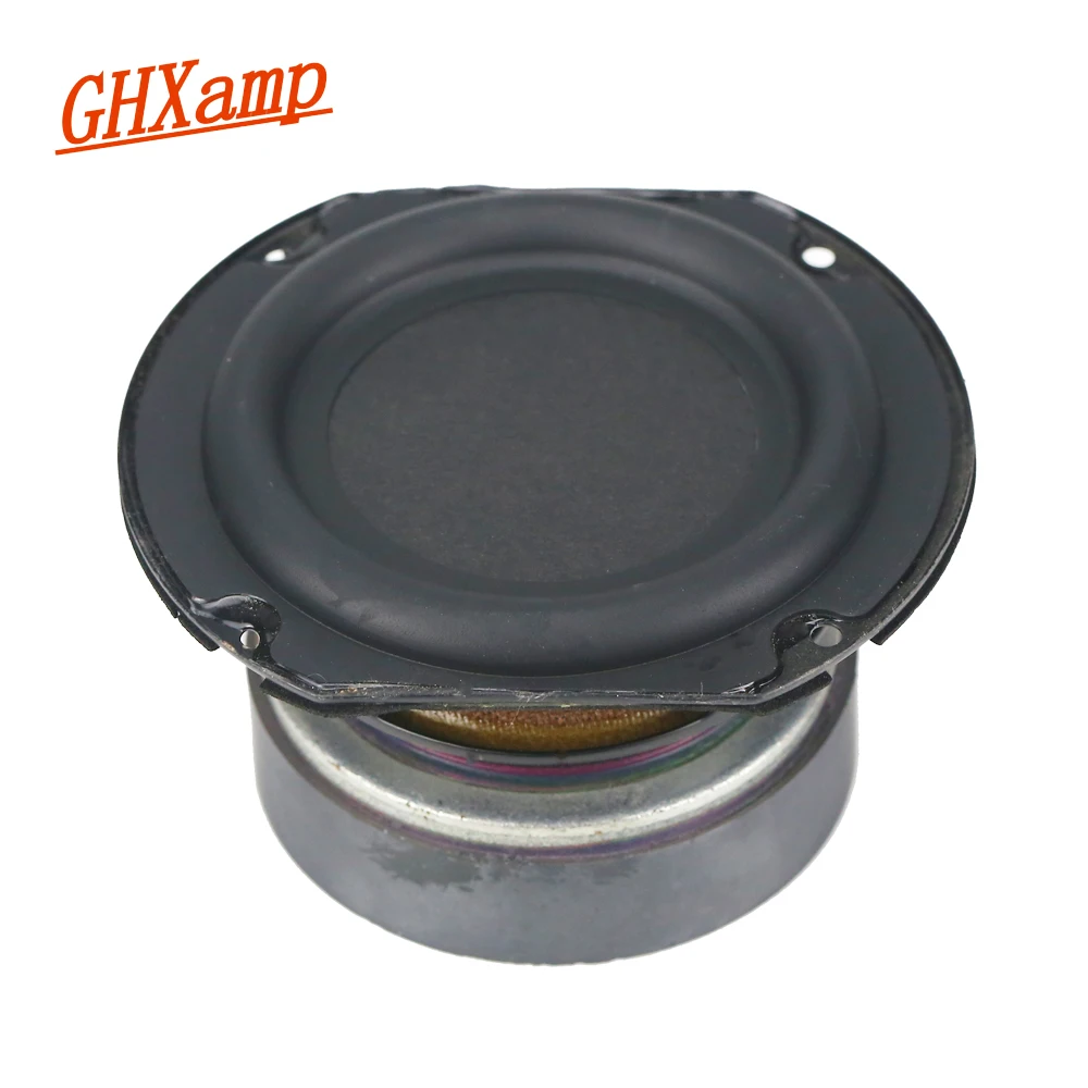 GHXAMP дюймов 4 сабвуфер динамик единиц 4ohm 30 Вт НЧ домашний кинотеатр компьютерные