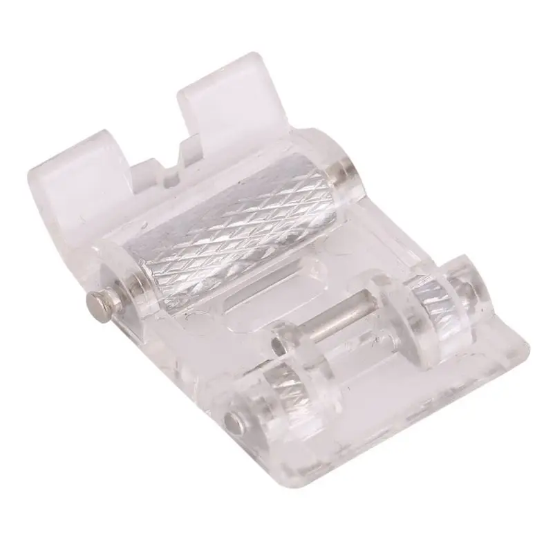 

Repeatable practical 2Pcs Low Sewing Machine Shank Roller Presser Foot For Snap Singer Brother Sewing Machine