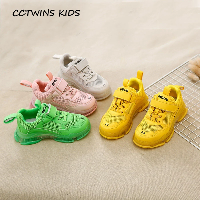

Kids Shoes 2019 Autumn Kids Sports Shoes Fashion Baby Boy LED Light Brand Sneaker Toddler Girl Pink Breathable Soft Causal Shoes
