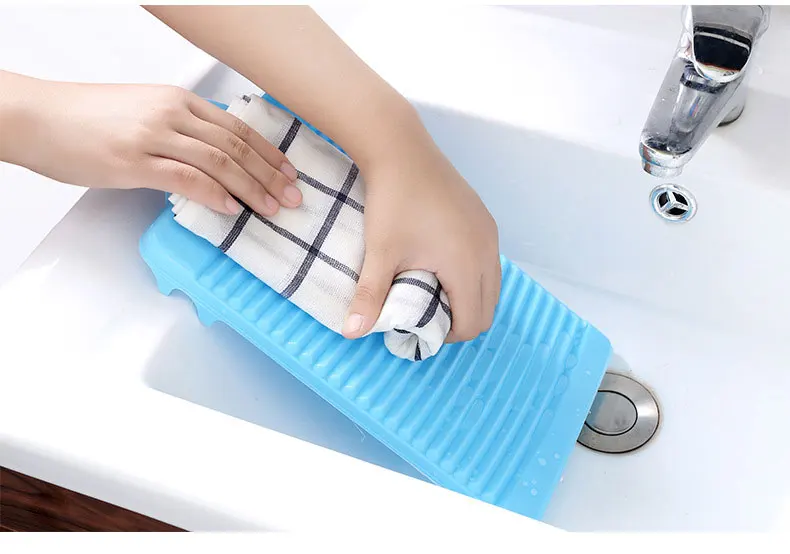 Мини-цветная пластиковая моечная доска для мытья щубок подвесной Тип противоскользящая уборка Стирка для детской одежды скруббер