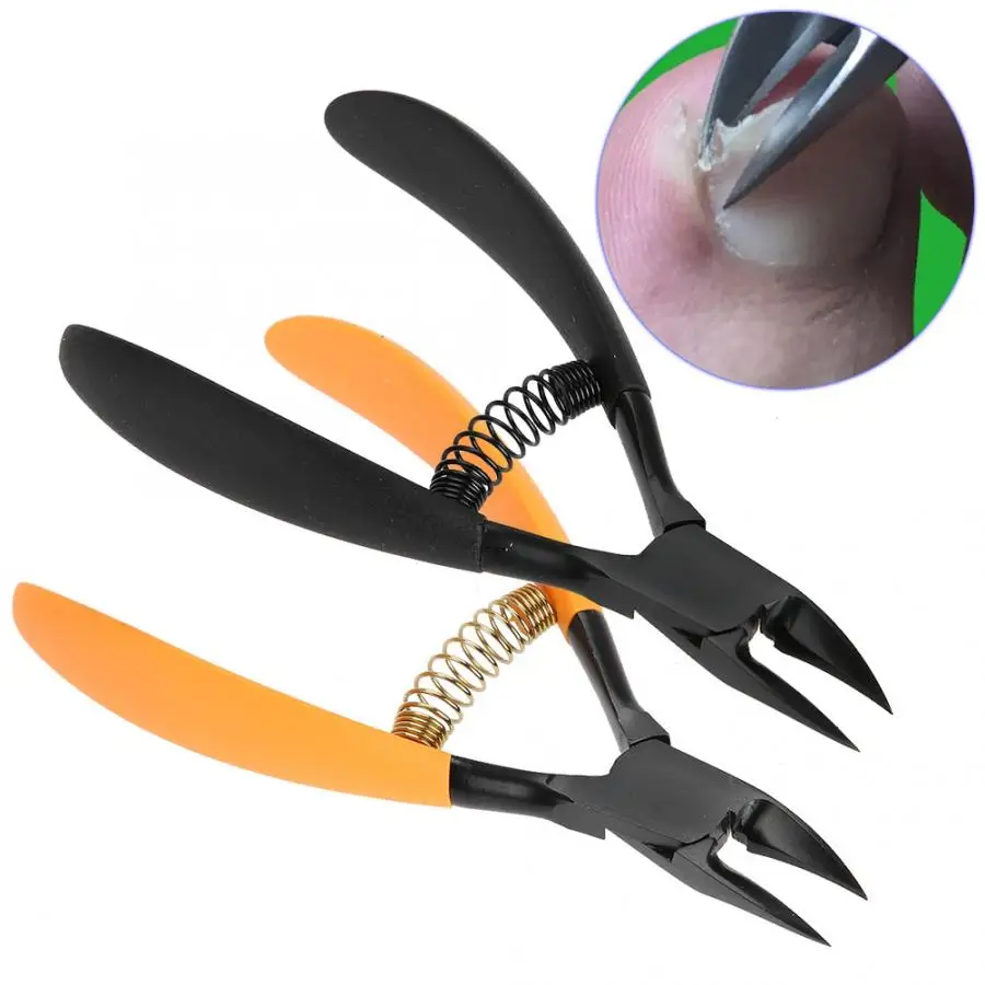 Nail Scissors Stainless Steel Manicure Tool Ingrown Cuticle Toenail Clipper Trimmer Pedicure Care | Красота и здоровье