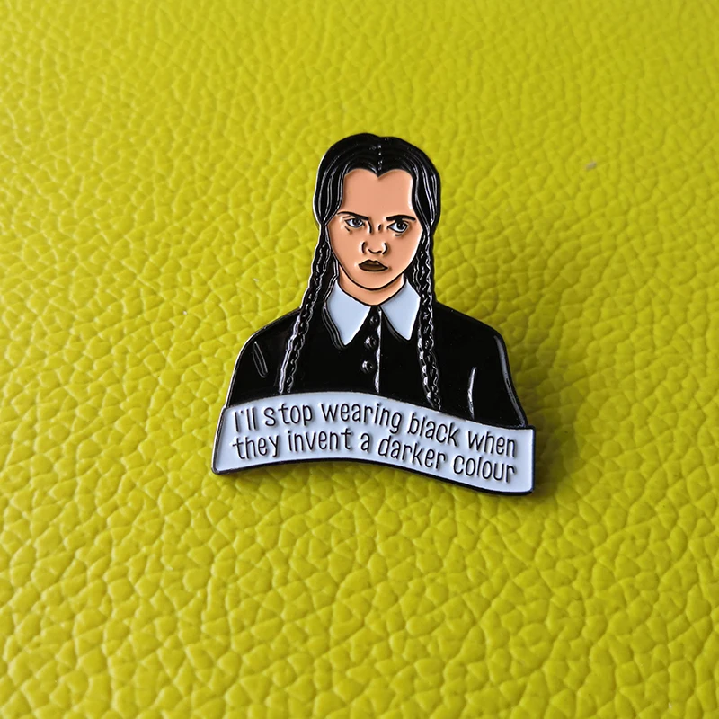 

Wednesday Addams Pins