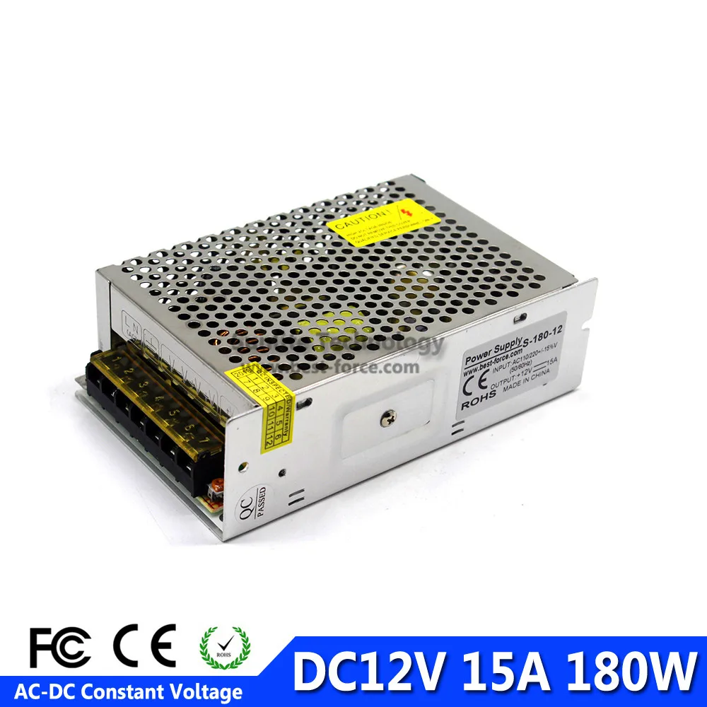 12V180W