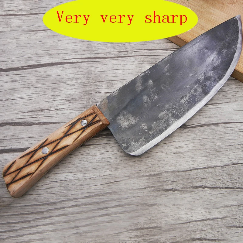 Chinese traditional crafts eviscerate kitchen knives handmade slicing