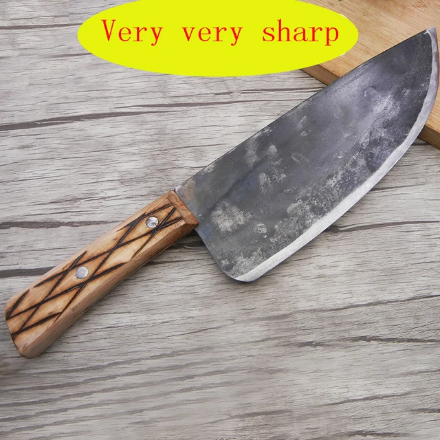 Chinese traditional crafts eviscerate kitchen knives handmade slicing