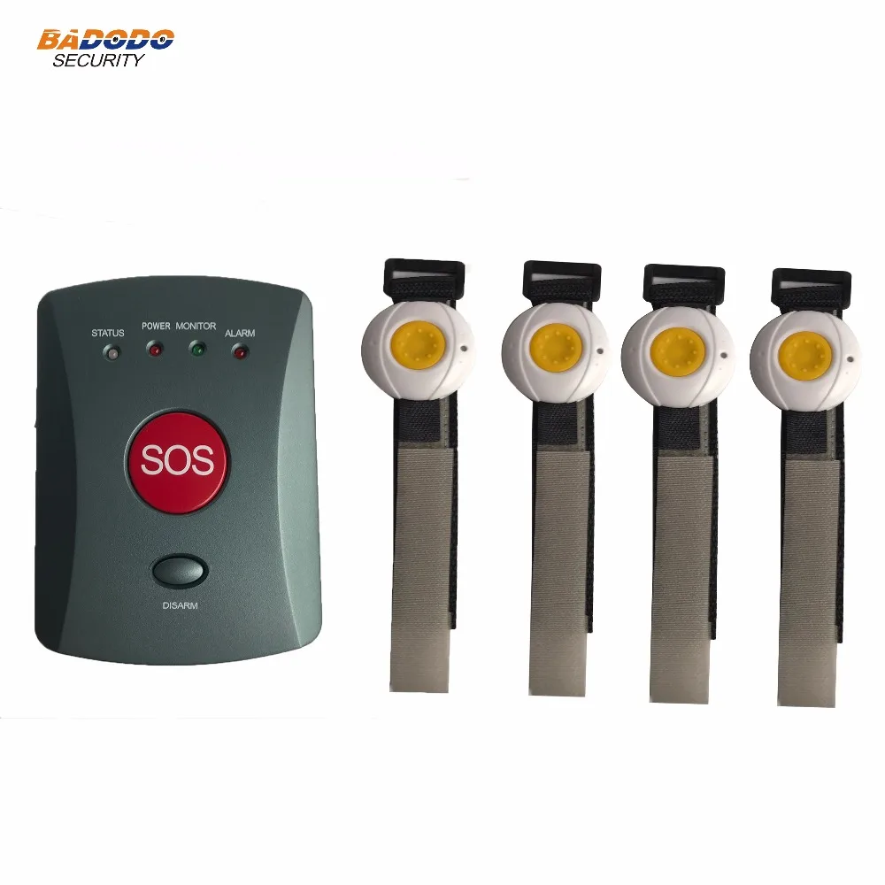 Buy GSM Home Emergency Auto Dialer Alarm System with 4 Panic Buttons Home