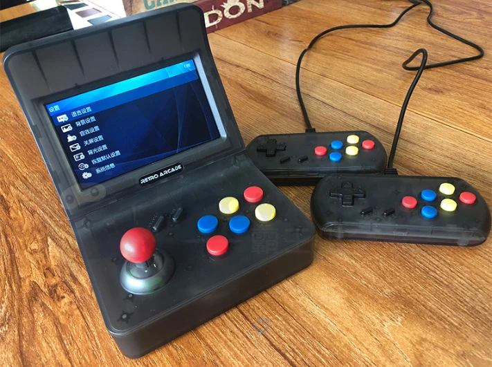 

4.3-inch screen retro handheld game console mini nostalgic game console USB interface built-in games TF card expansion music