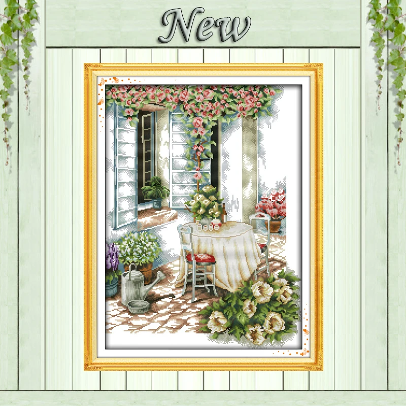 

Beautiful Summer afternoon,11CT printed 14CT Cross Stitch kits,needlework embroidery Set,DMC Cross-Stitch Scenery Home Decor DIY
