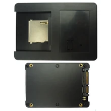 Free shipping SD SDIO SDHC SDXC card to SATA Adapter MMC to 2.5″ SATA hard drive converter