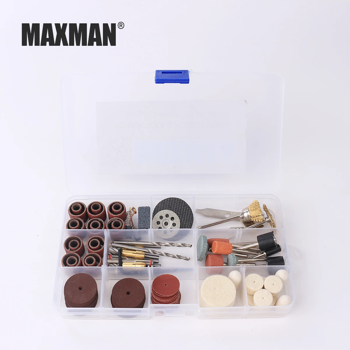 

MAXMAN 256Pcs Wood Metal Engraving Electric Rotary Tool Accessories for Dremel Bit Set Grinding Polish Cutting Sheet