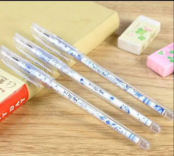 AiHao Brand Gel Ink Pen 12pcs/dozen Chinese Style Roller Tip Office Work High Quality|Гелевые ручки| |
