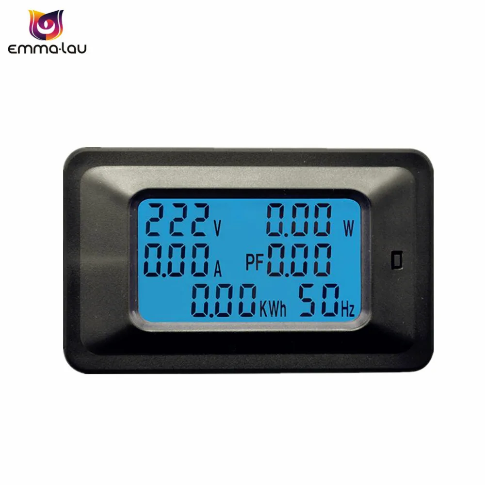 Digital AC 110 250V Voltage Meters 20A/100A Max Indicator Power Energy