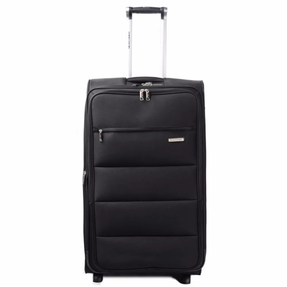 Wheel Capacity Trolley Luggage Business Luggage Travel Bags, High Quality Blackin Travel